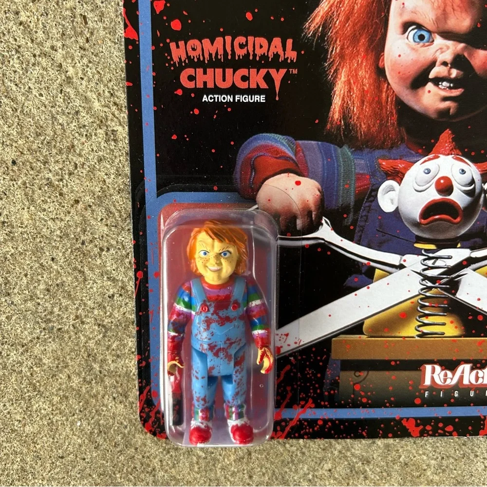 Child's Play ReAction Figures Wave 2 Homicidal Chucky Collectors Item